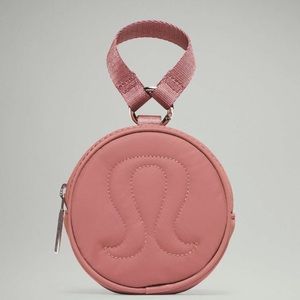 Lululemon logo coin pouch Pink Savannah